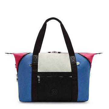 Kipling Art Medium Tote Bags Sapphire Pink | AU 1761TC